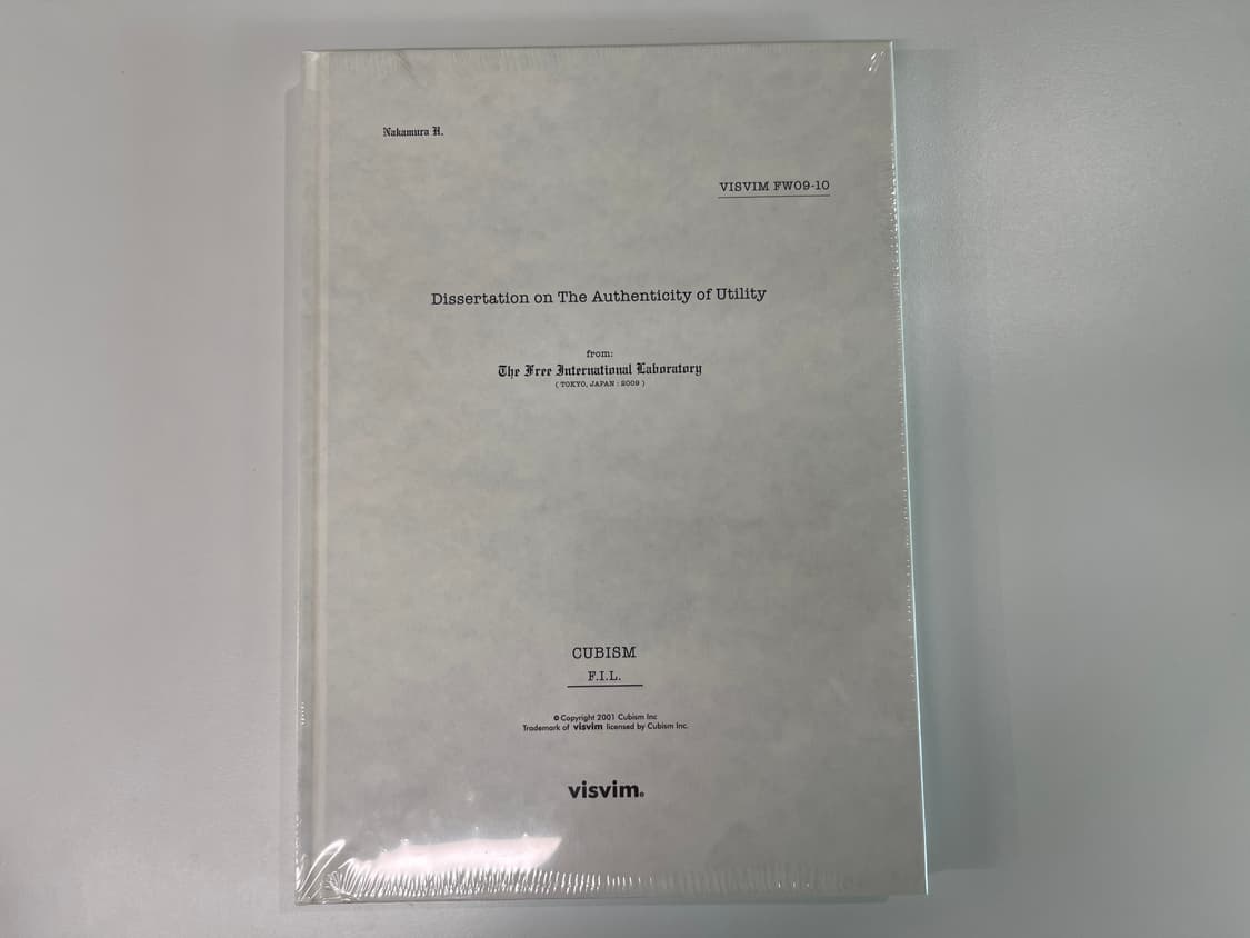 비즈빔 FW09-10 디자인 아카이브 룩북 visvim 상품이미지1