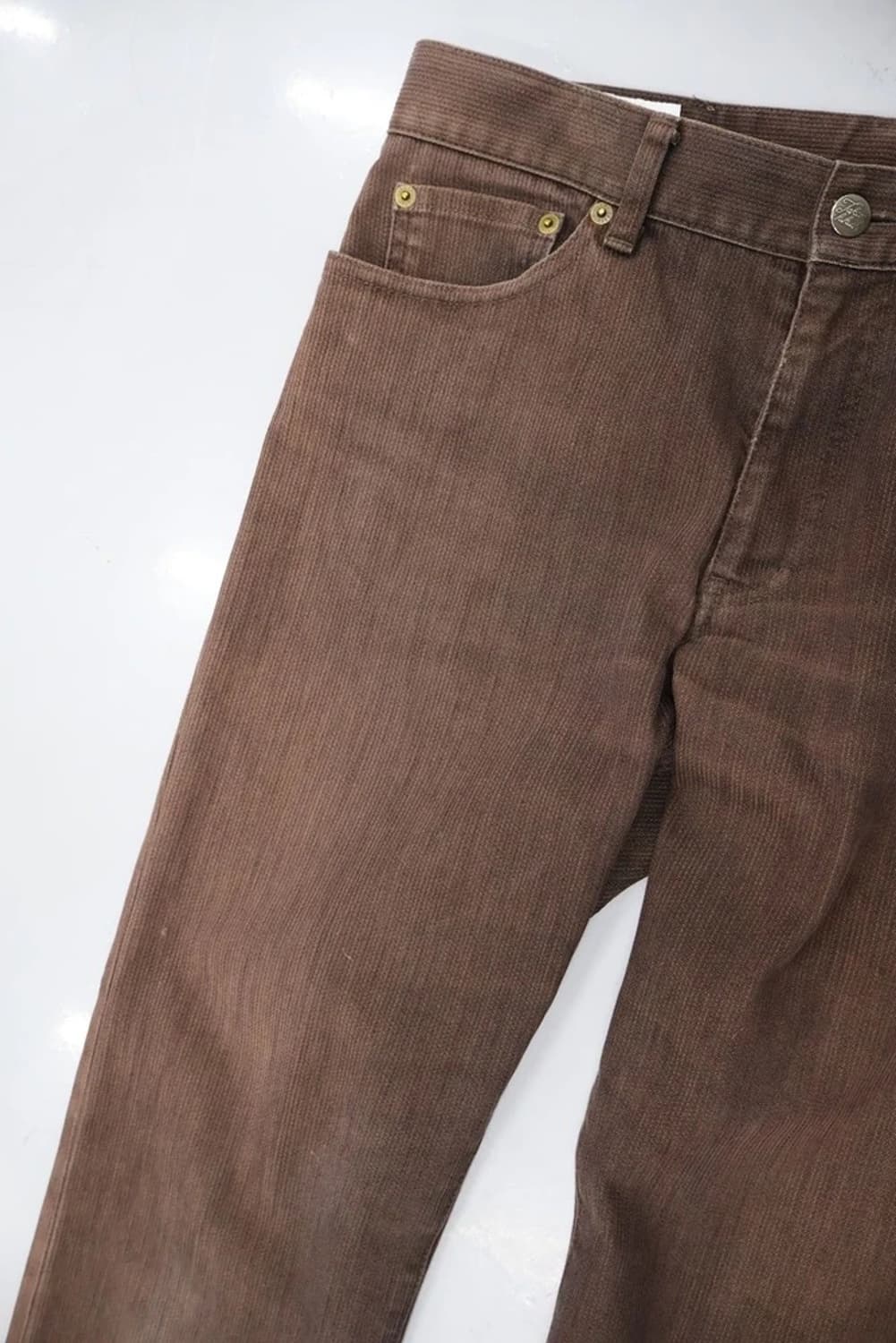 TAKEO KIKUCHI Brown Straight Pants 상품이미지5
