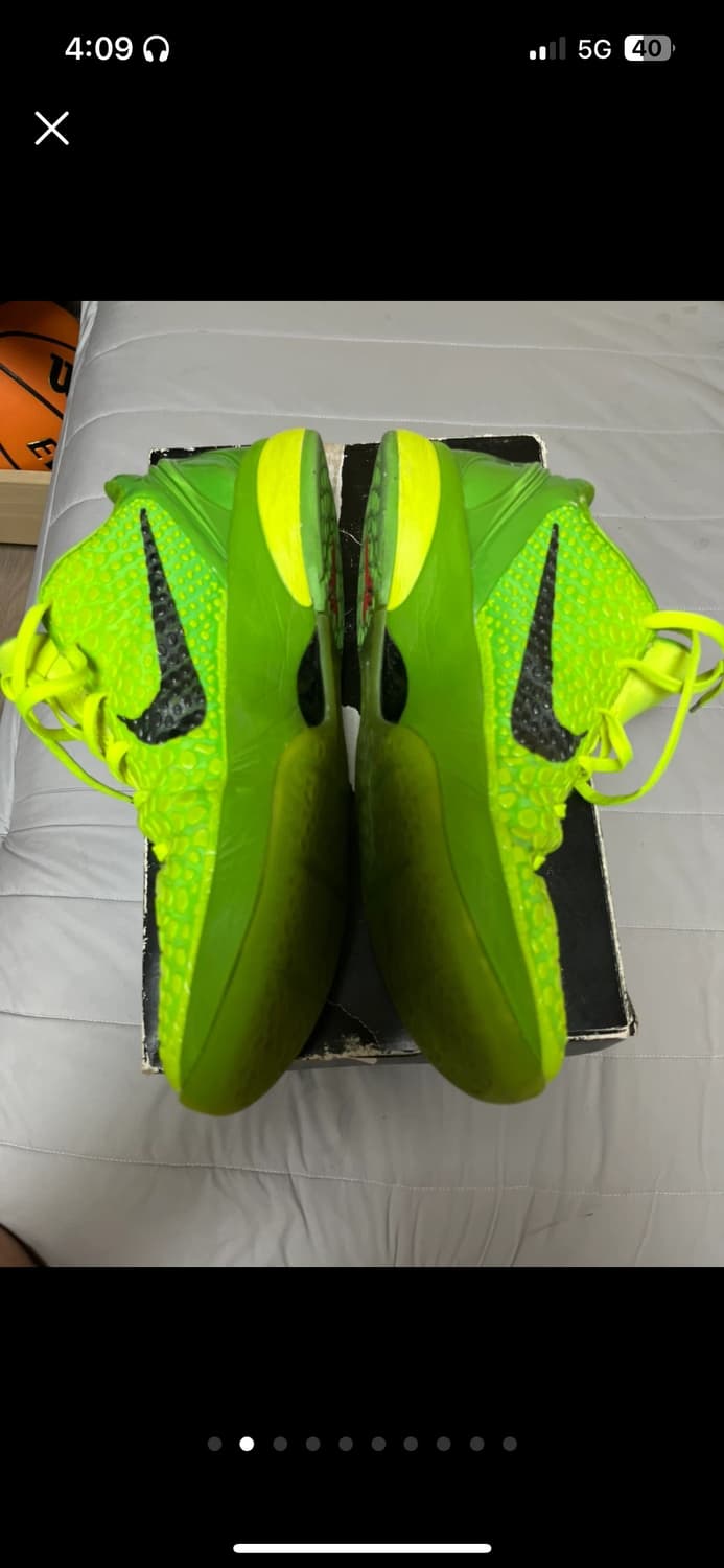 [290] 코비6 그린치 판매/교환 상품이미지8