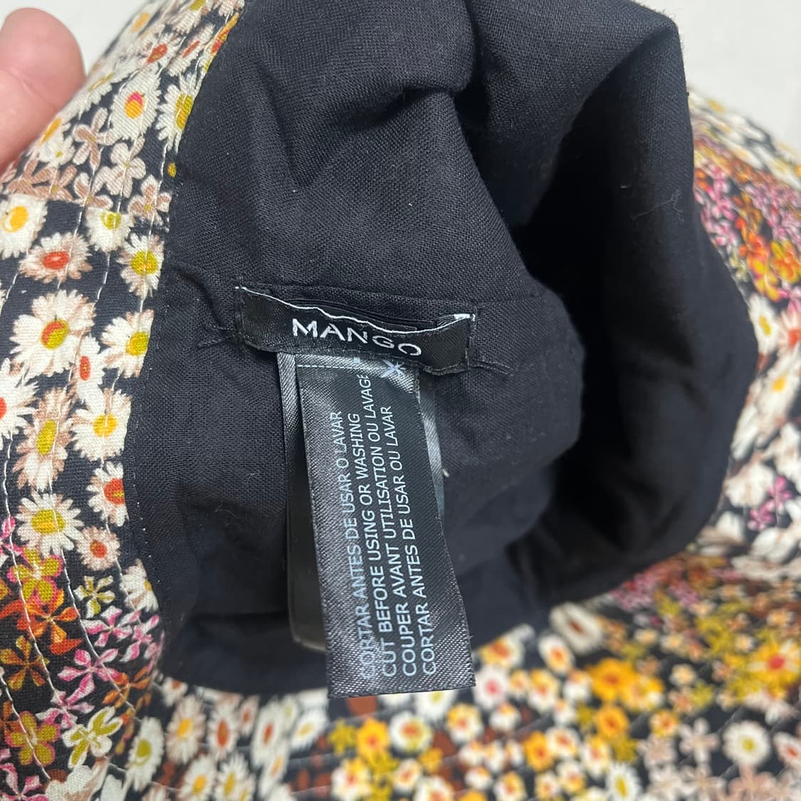 망고 플라워 벙거지 모자 상품이미지2