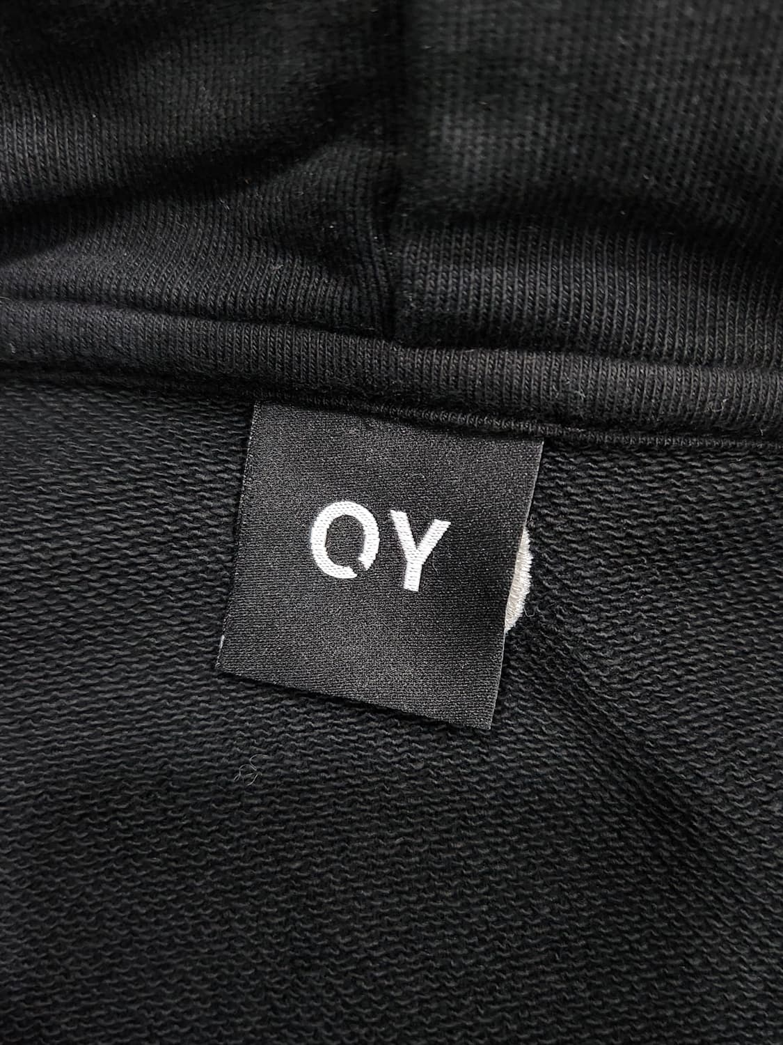 [F] 오와이 OY 자수 로고 후드티 오버핏 프리사이즈 무신사브랜드 상품이미지4