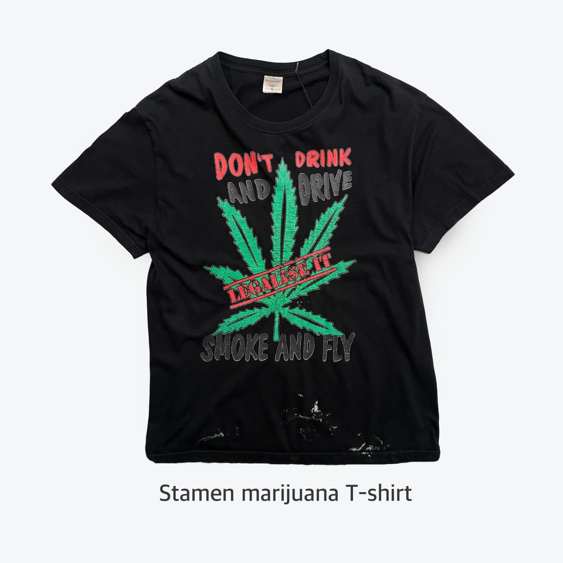 Stamen marijuana T-shirt 상품이미지1