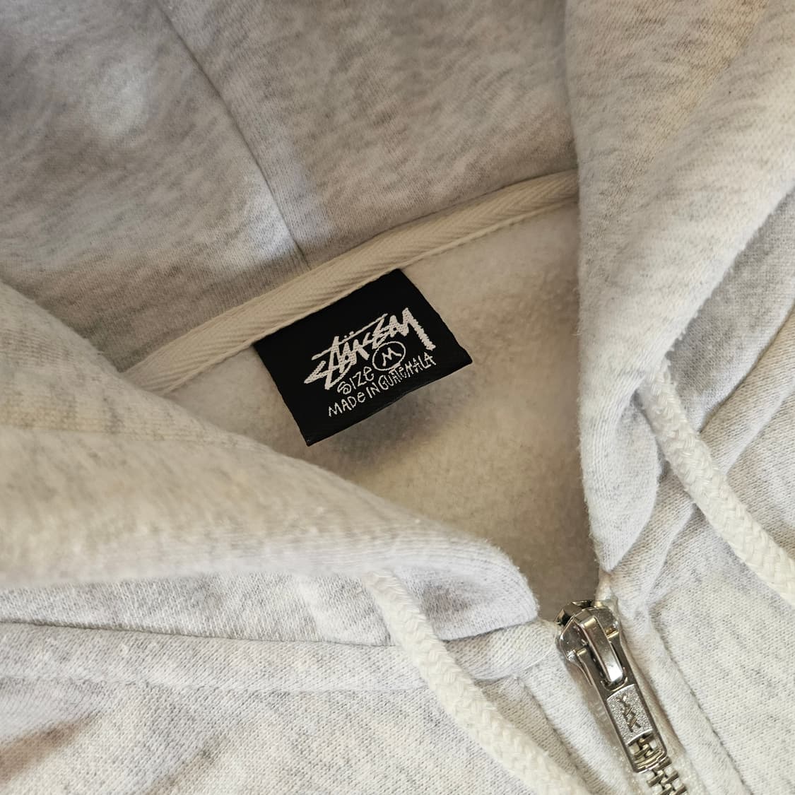 스투시(Stussy) 8볼 후드집업 에쉬헤더 M size 상품이미지6
