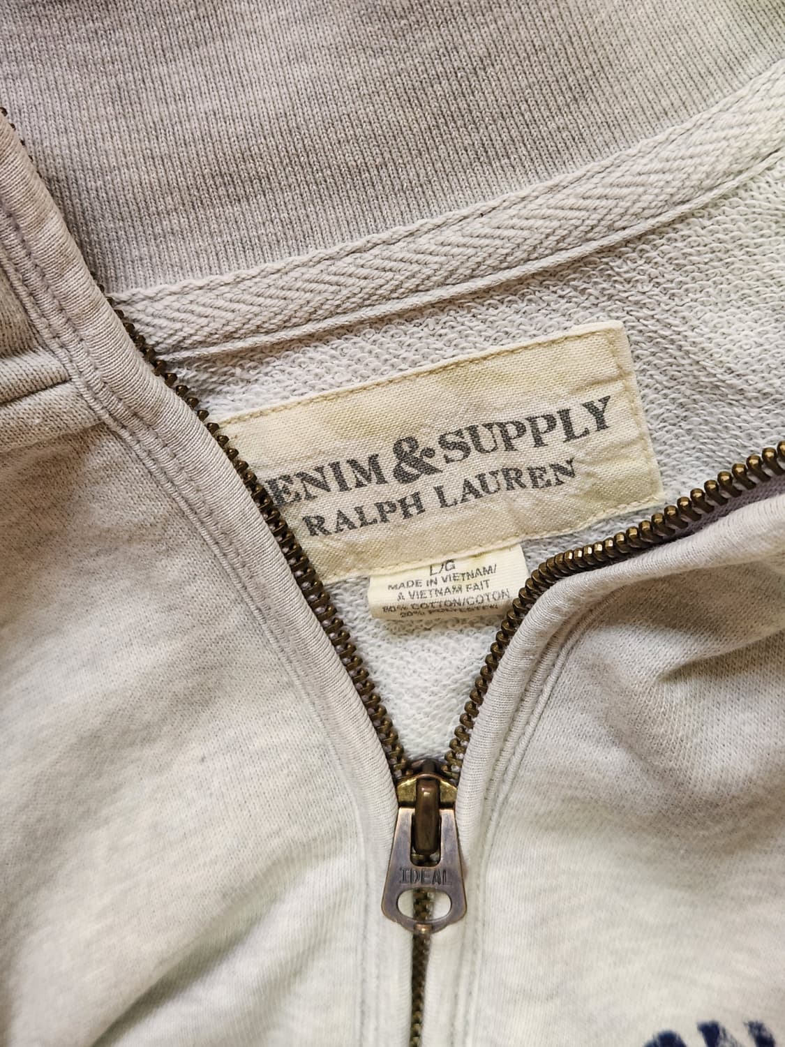 폴로 데님앤서플라이 집업스웻 팝니다. 상품이미지3