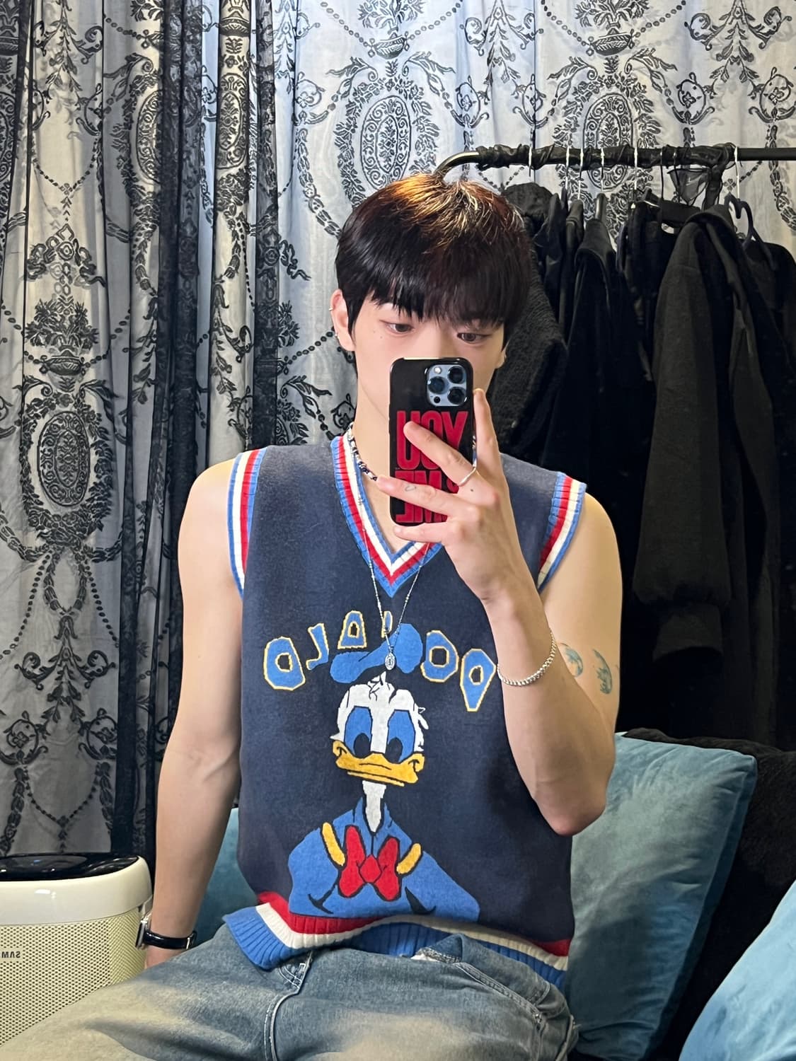 JPN Vintage Knit vest 상품이미지6