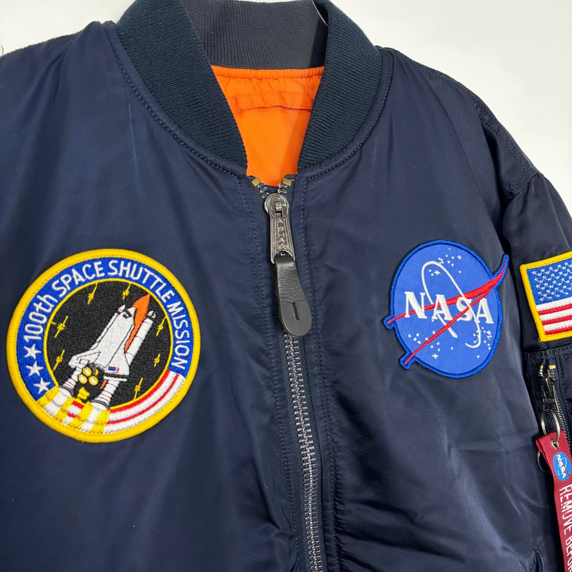 알파인더스트리 나사 ma-1 항공점퍼 자켓 상품이미지3