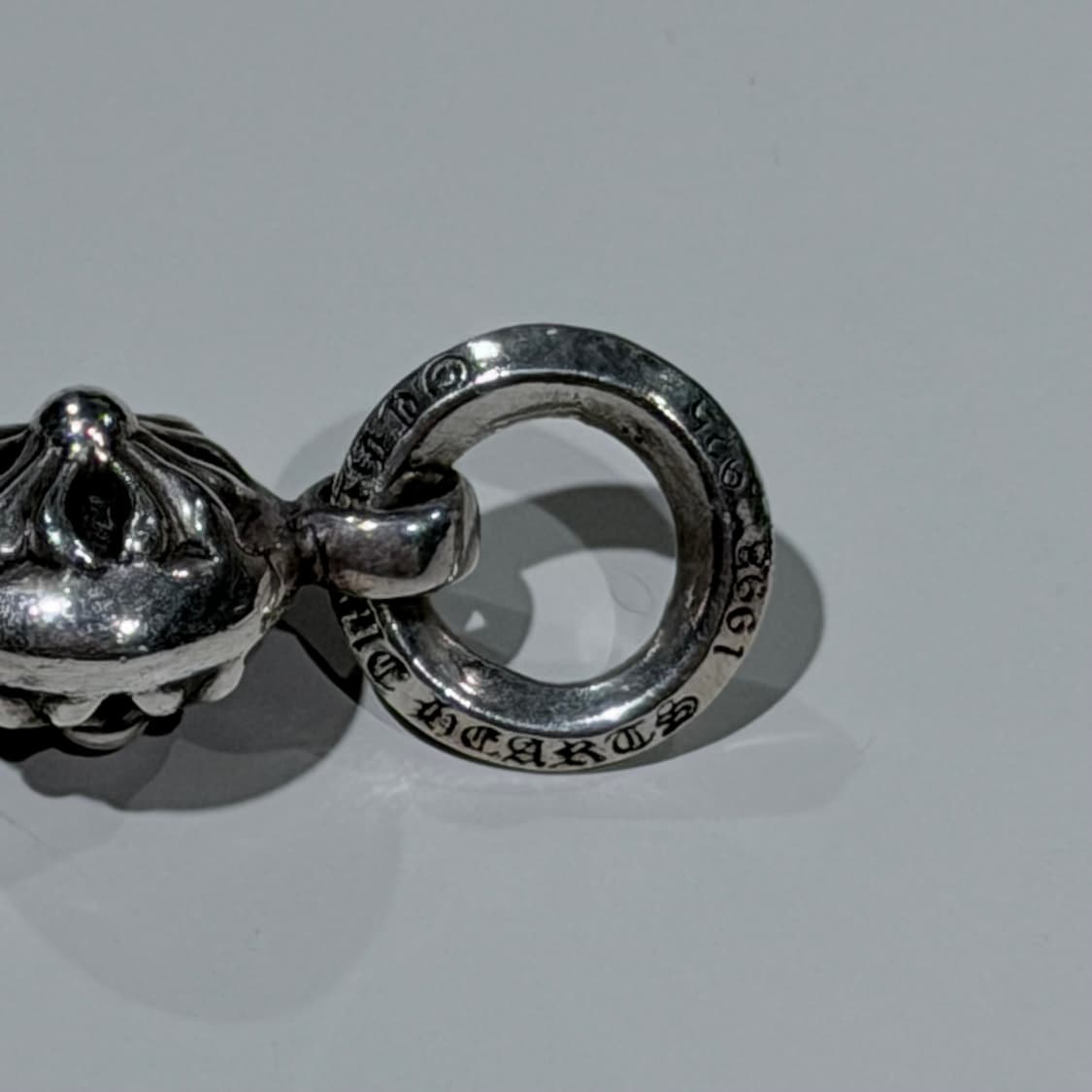 (A+/OS) / 크롬하츠 원볼 타이니 CH 크로스 실버  펜던트 상품이미지6