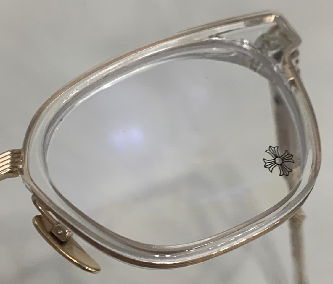 크롬하츠 덕버터 크리스탈 골드 [CRYS/GP] 안경 클리어 상품이미지4