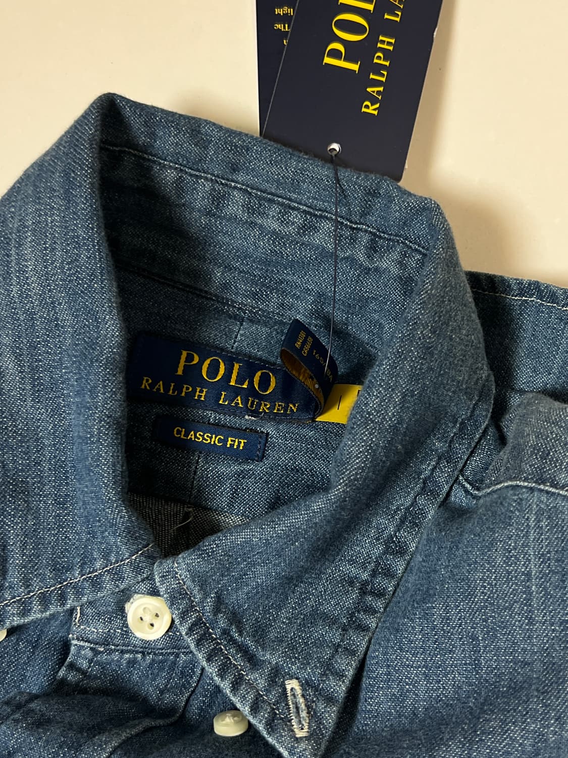 폴로랄프로렌 클래식핏 데님셔츠 상품이미지2