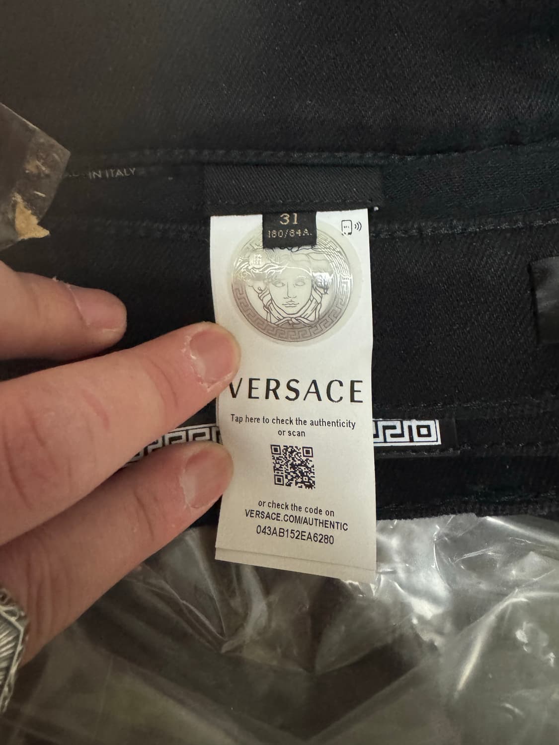 [새상품]베르사체 블략진 청바지 31사이즈 상품이미지7
