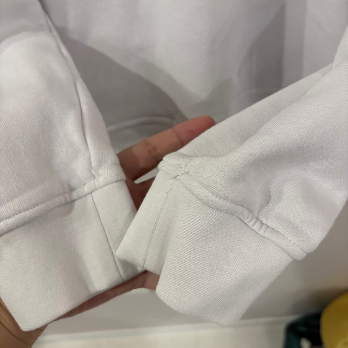 발렌시아 CF 후드티 화이트 2XL 상품이미지5