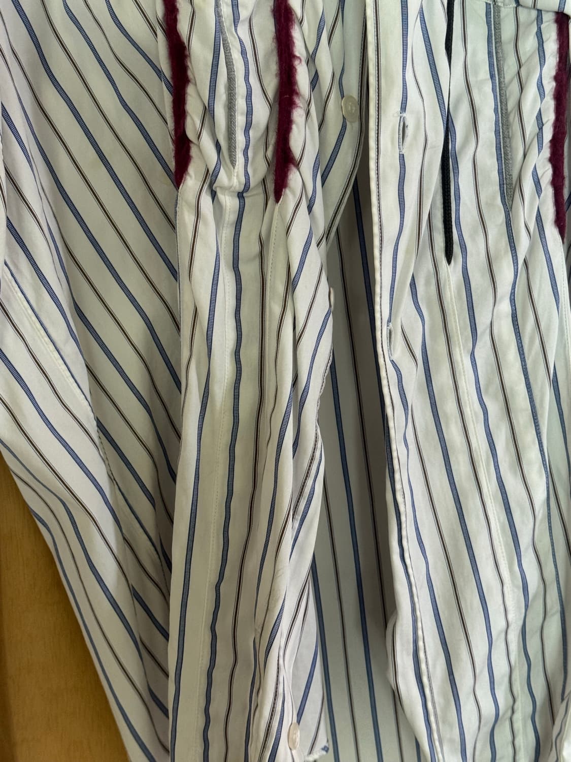 90s 꼼데가르송 셔츠. 축융 셔츠   상품이미지3