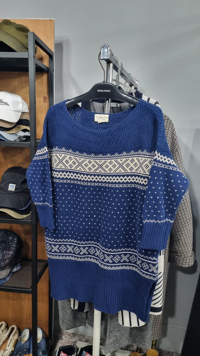 Ralph Lauren (데님앤서풀라이) 오버핏s(가슴단면50) 반팔니트 상품이미지1