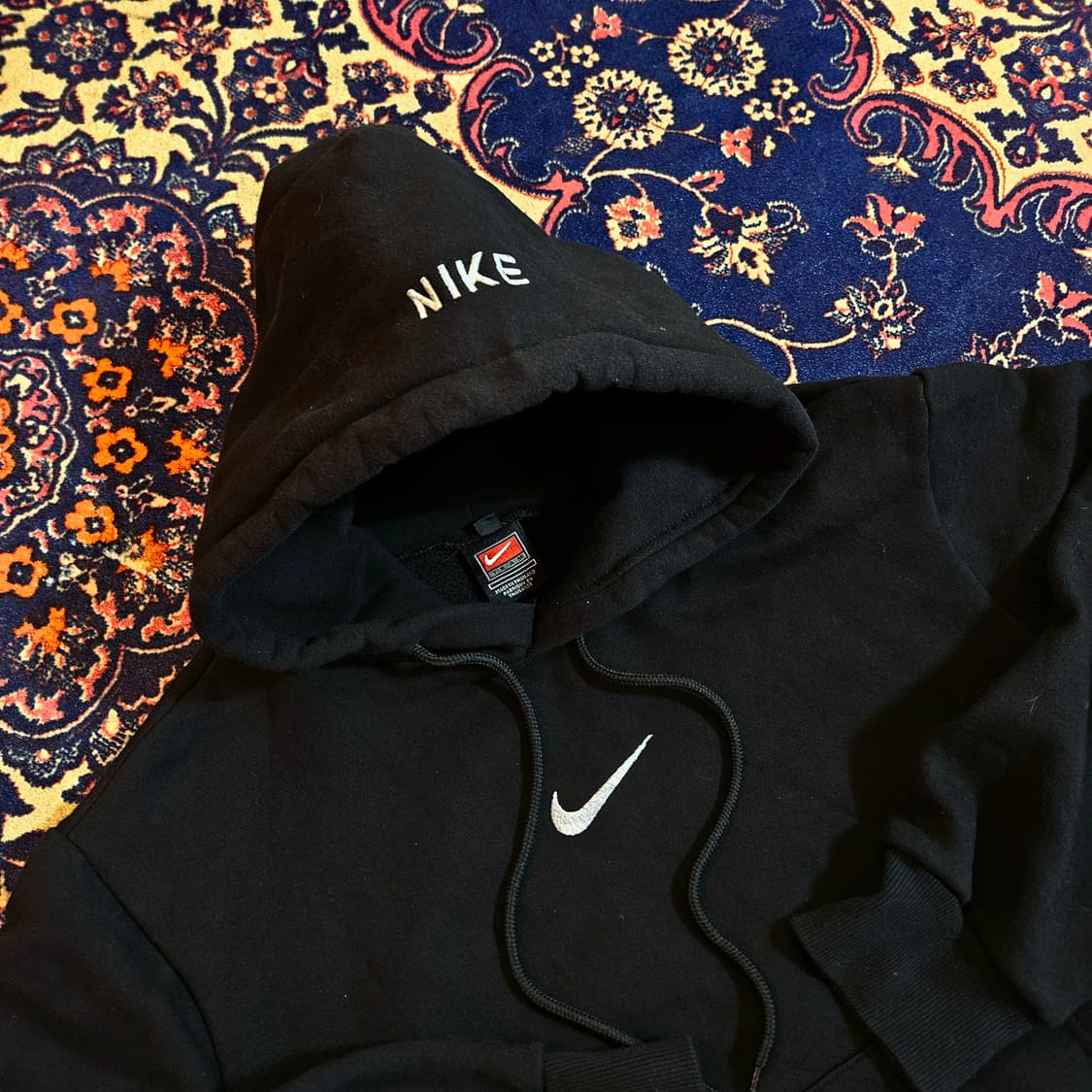 나이키(Nike) 90's 센터 스우시 후드티셔츠 M size 상품이미지1