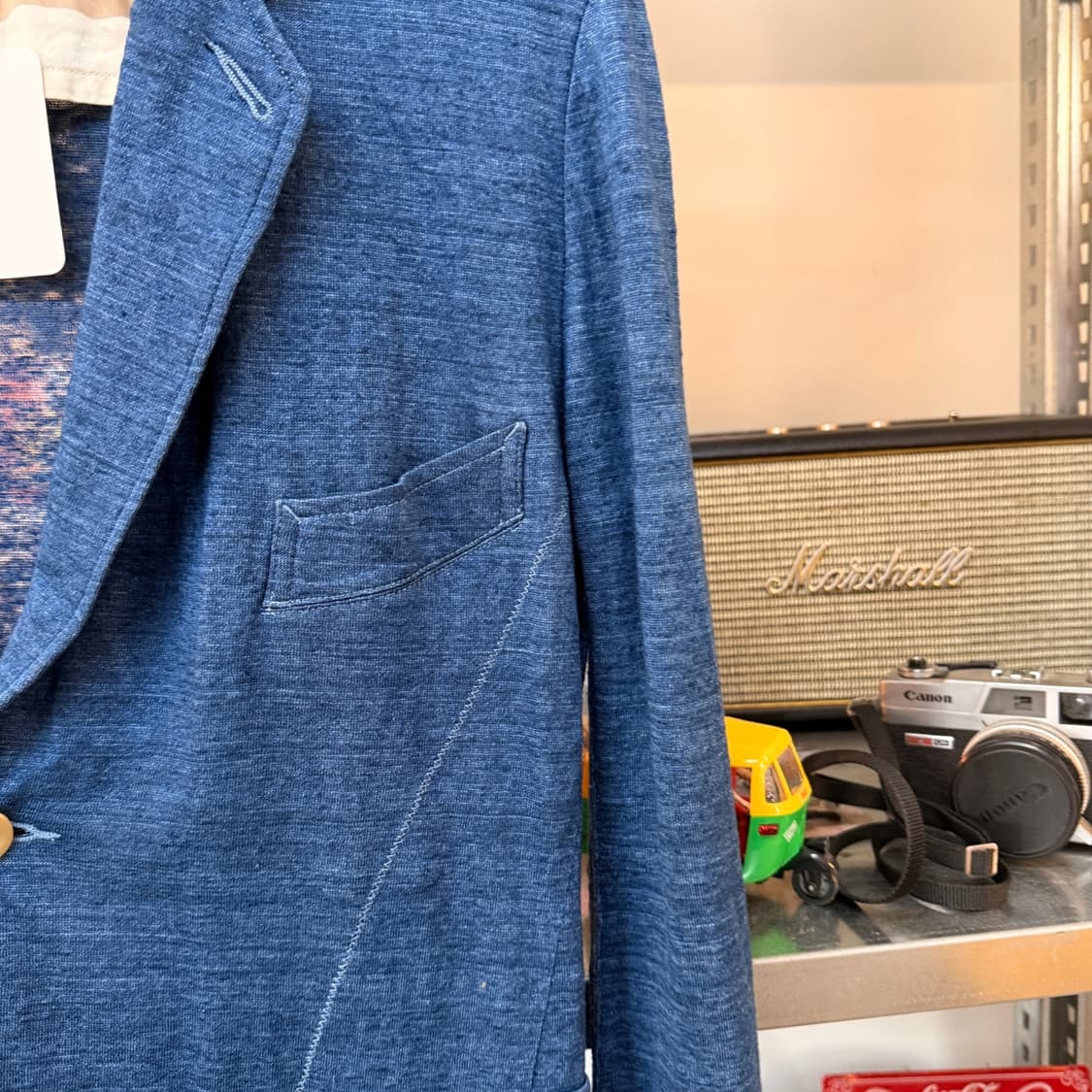 하버색 라이트 린넨 자켓 상품이미지4