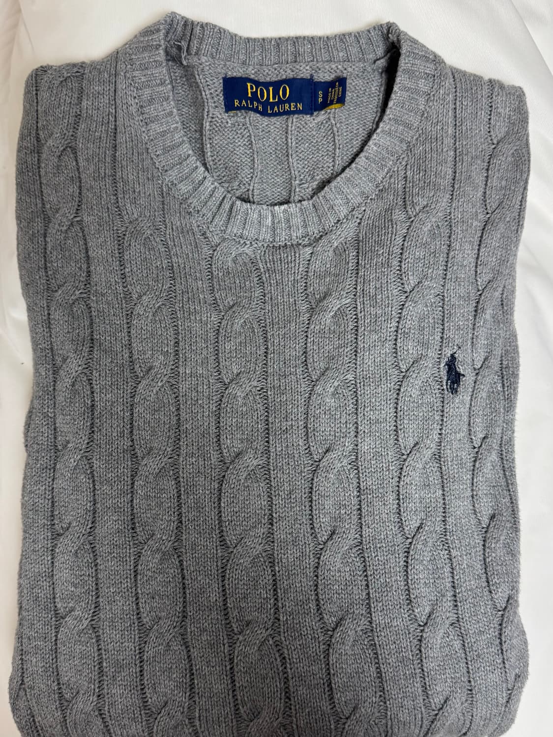 폴로 랄프로렌 그레이 니트  상품이미지1