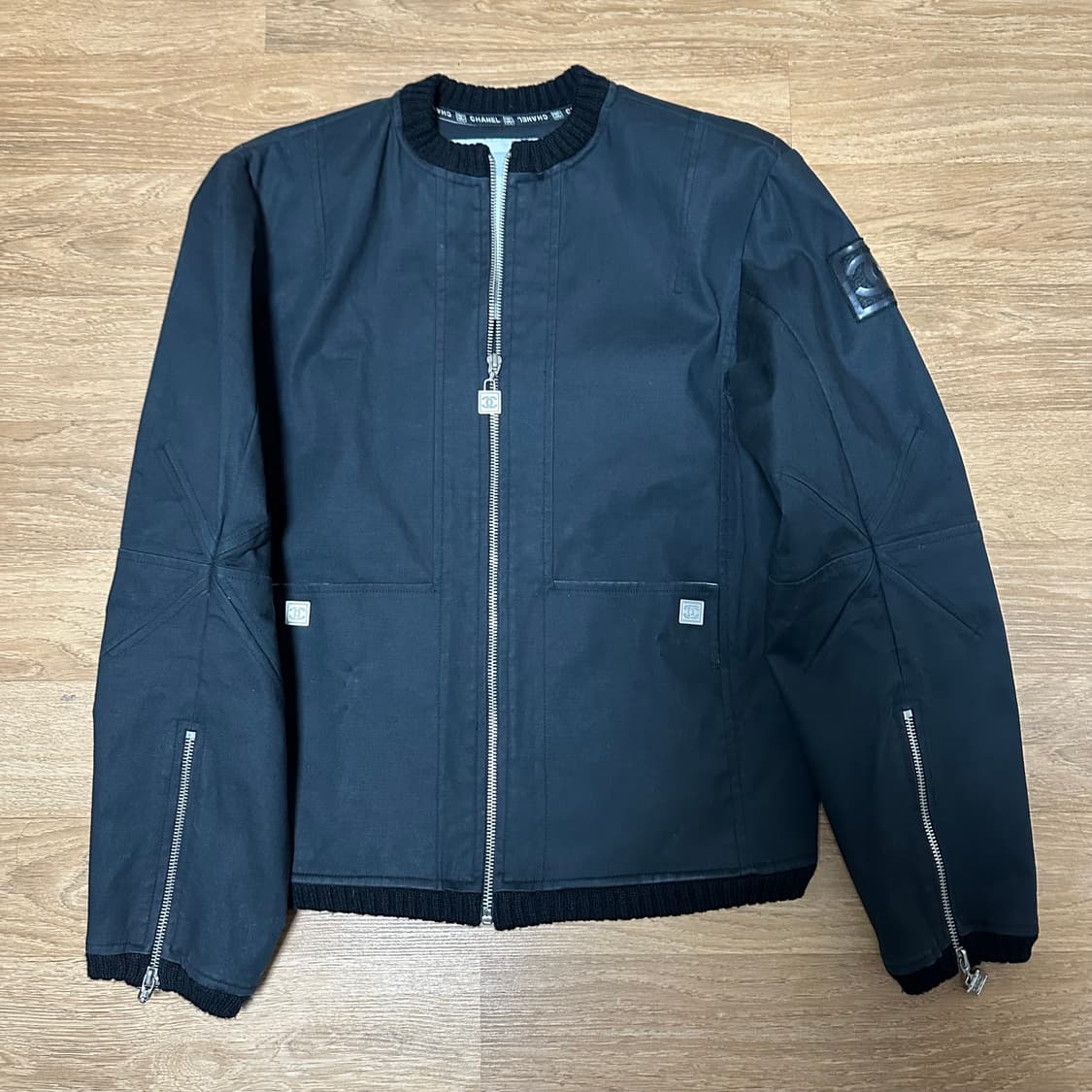 2003aw 샤넬 스포츠 아카이브 코튼 자켓 상품이미지3