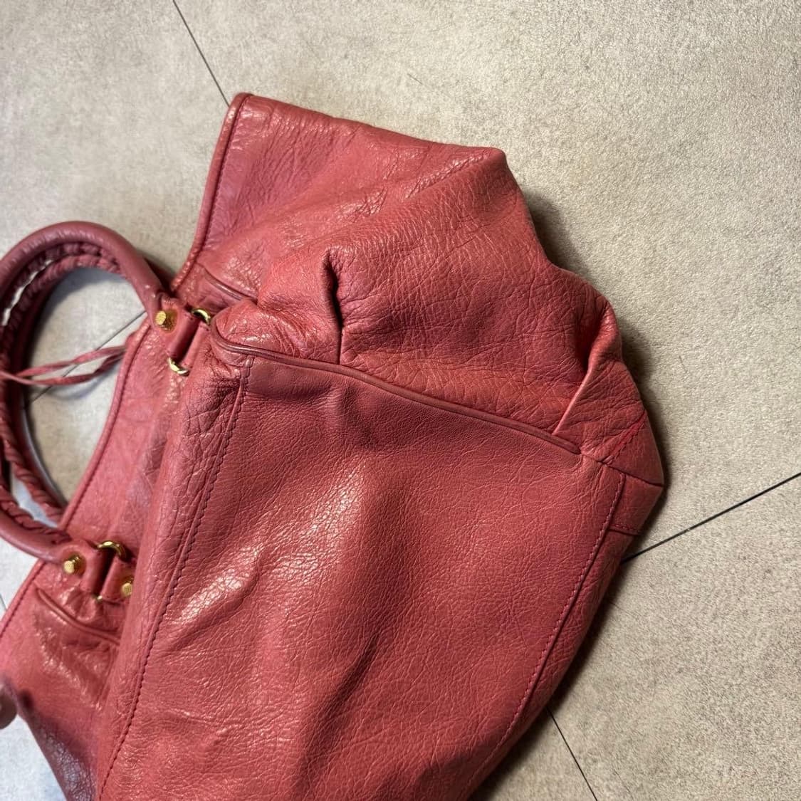 발렌시아가 핑크 백  상품이미지3