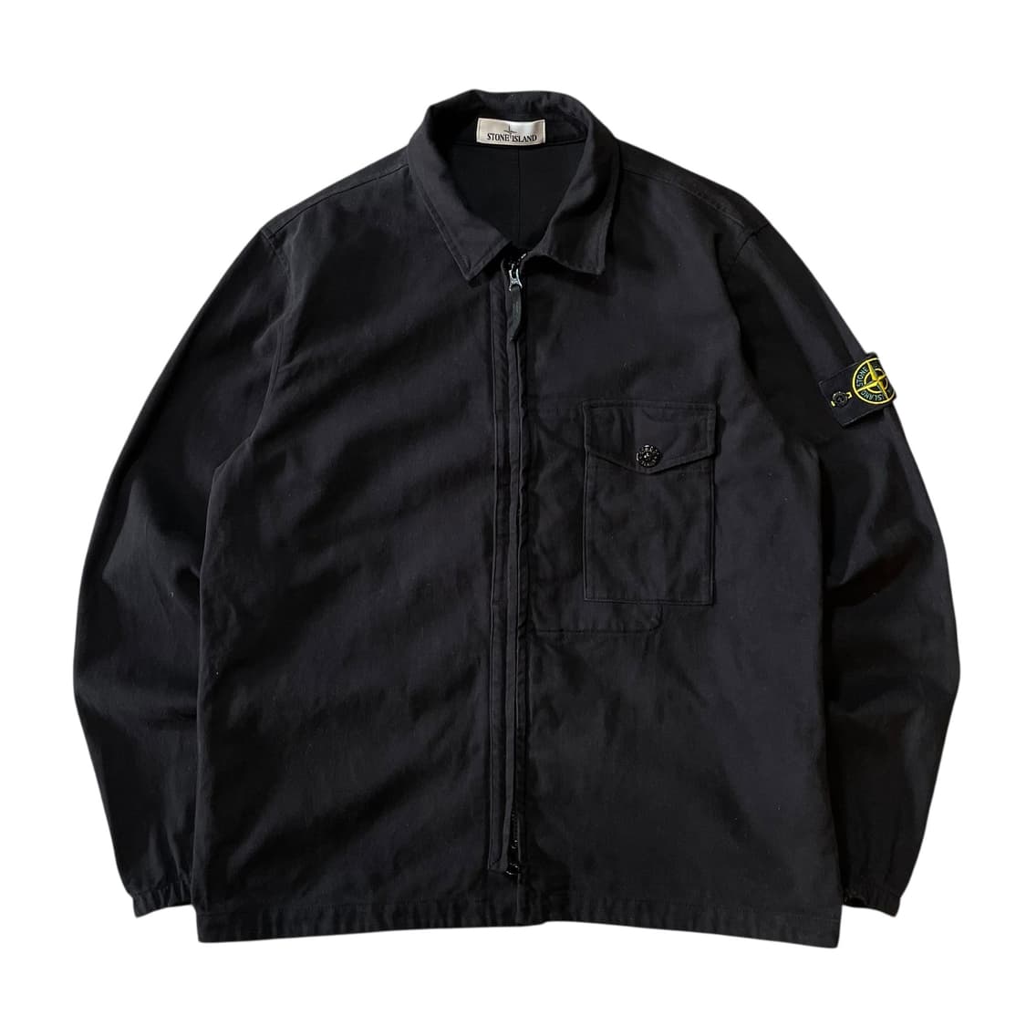 스톤아일랜드 올드이펙트 오버 집업 셔츠 자켓 상품이미지1