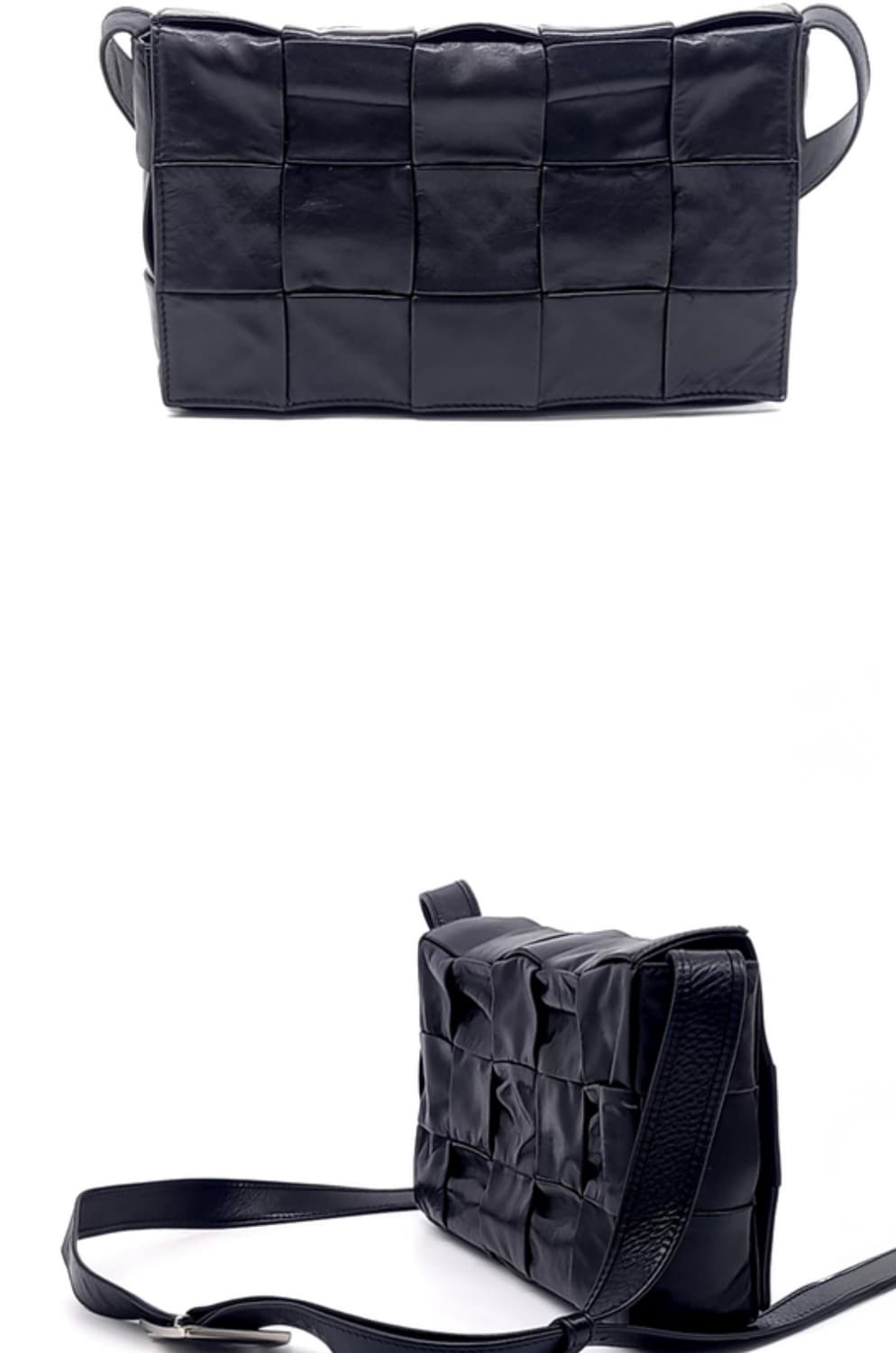 보테가 베네타 카세트백 블랙 유광 상품이미지2