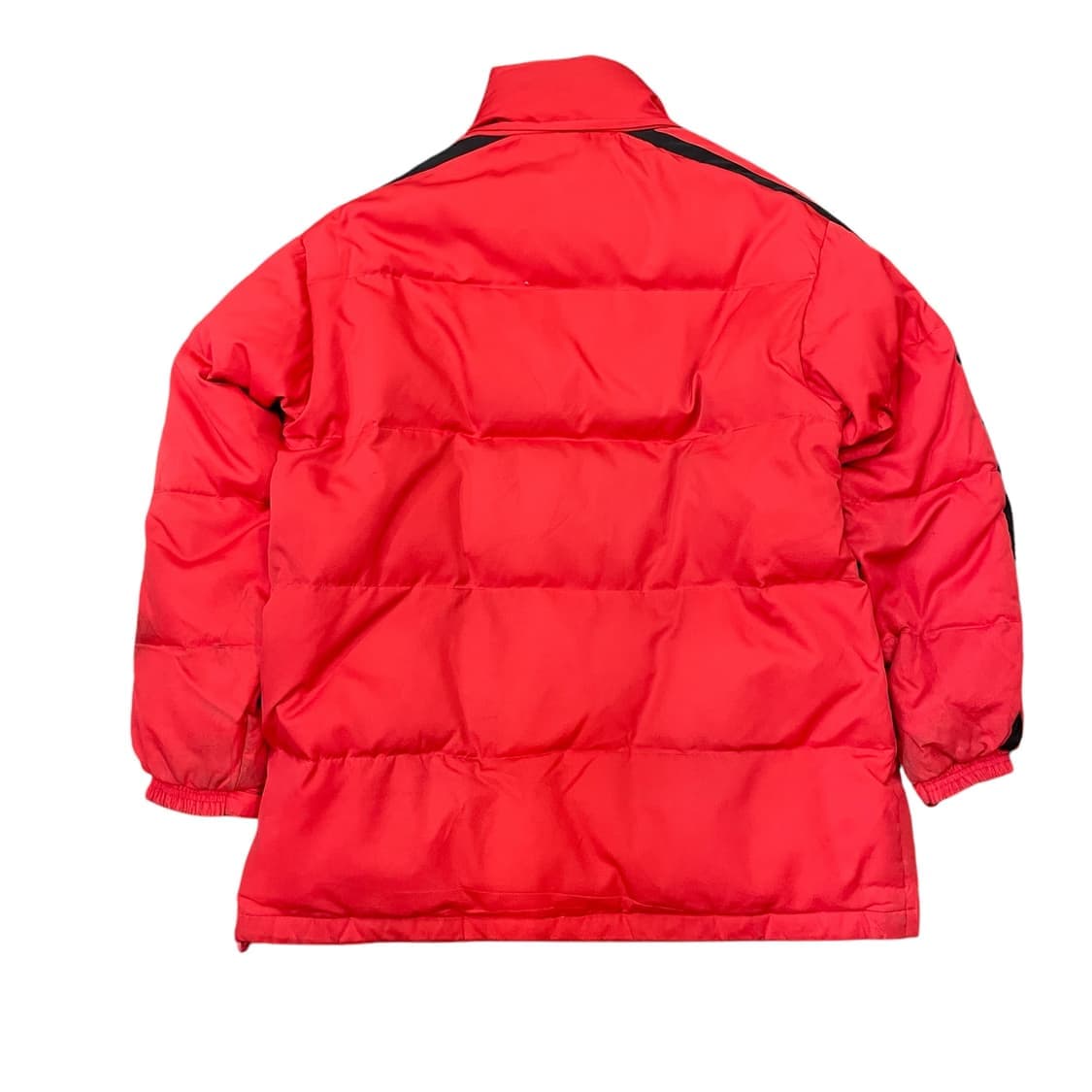 아디다스 레드 블랙삼선 덕다운 패딩 점퍼 95 상품이미지2