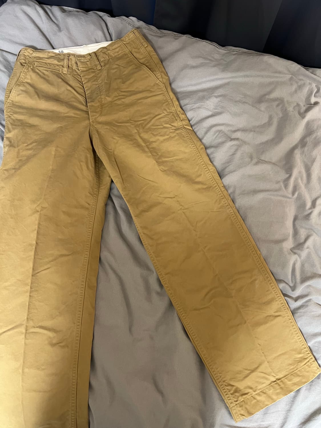 브론슨 치노 바지 브라운 30 새제품 상품이미지1