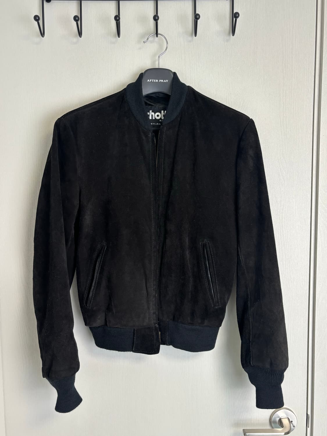 쇼트 스웨이드 자켓 38 상품이미지3