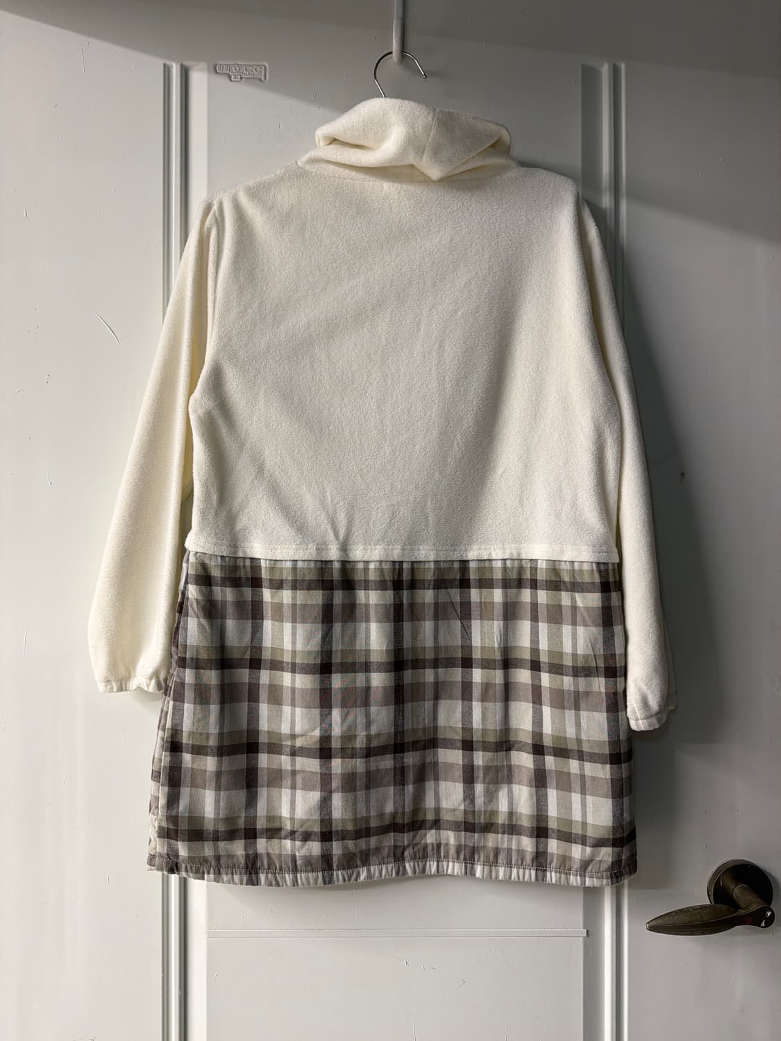 일본빈티지 모리 후리스 체크 원피스 상품이미지7