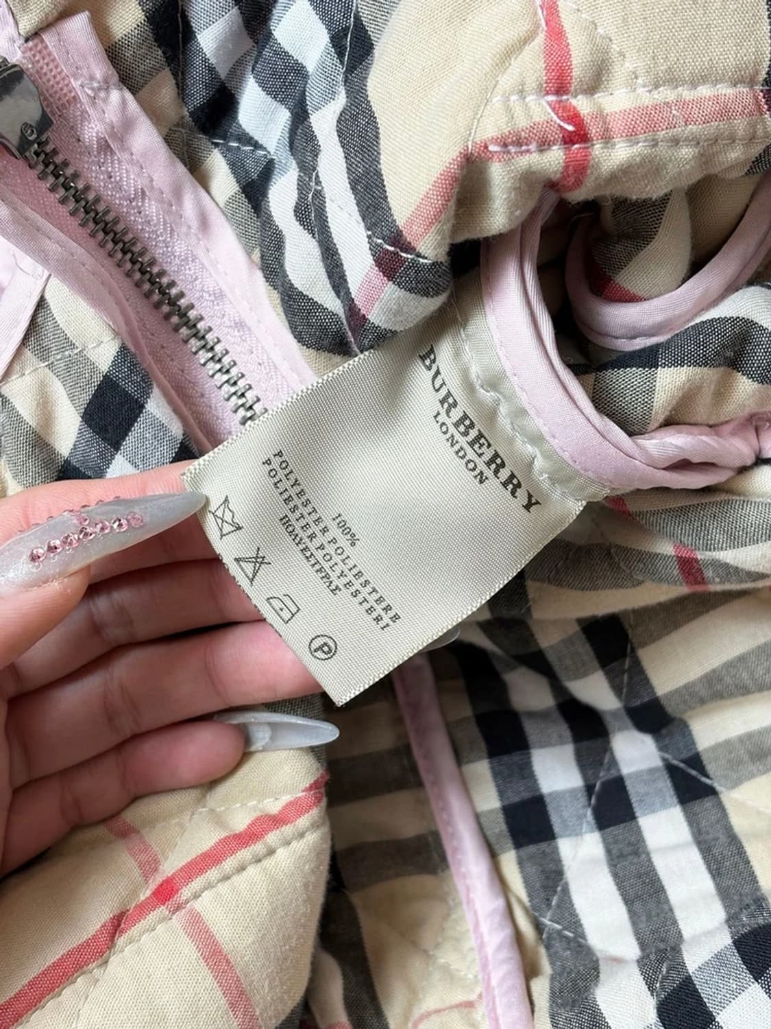 버버리 00's 클래식 퀼팅 벨티드 자켓 PN6582 상품이미지10