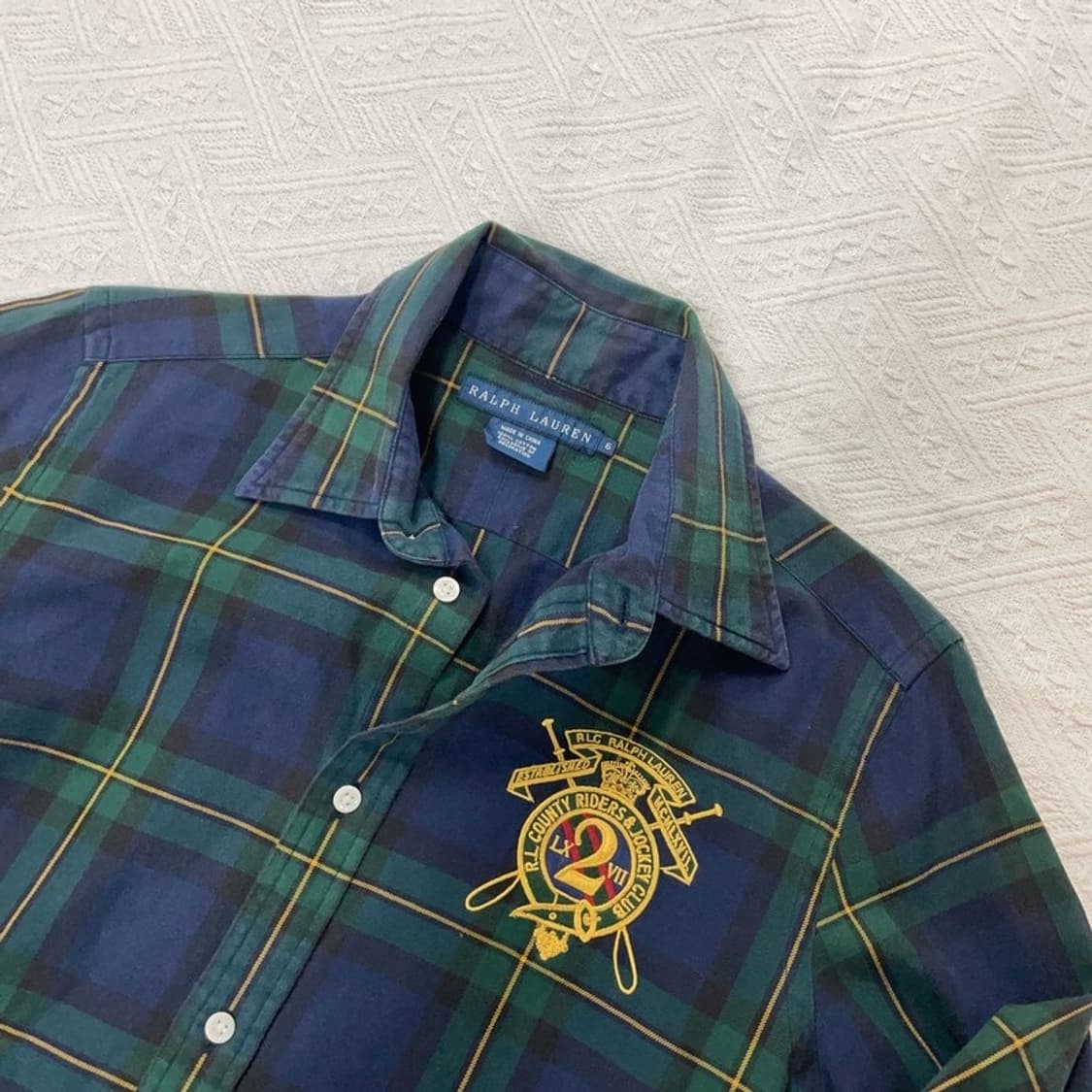 [90] 폴로랄프로렌 여자 체크 셔츠 상품이미지1