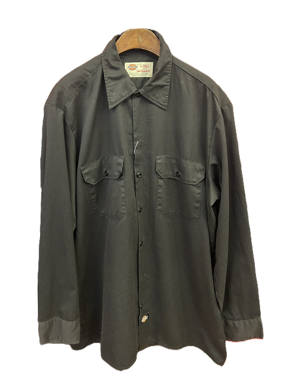 디키즈 긴팔 워크 셔츠 (블랙) 상품이미지1