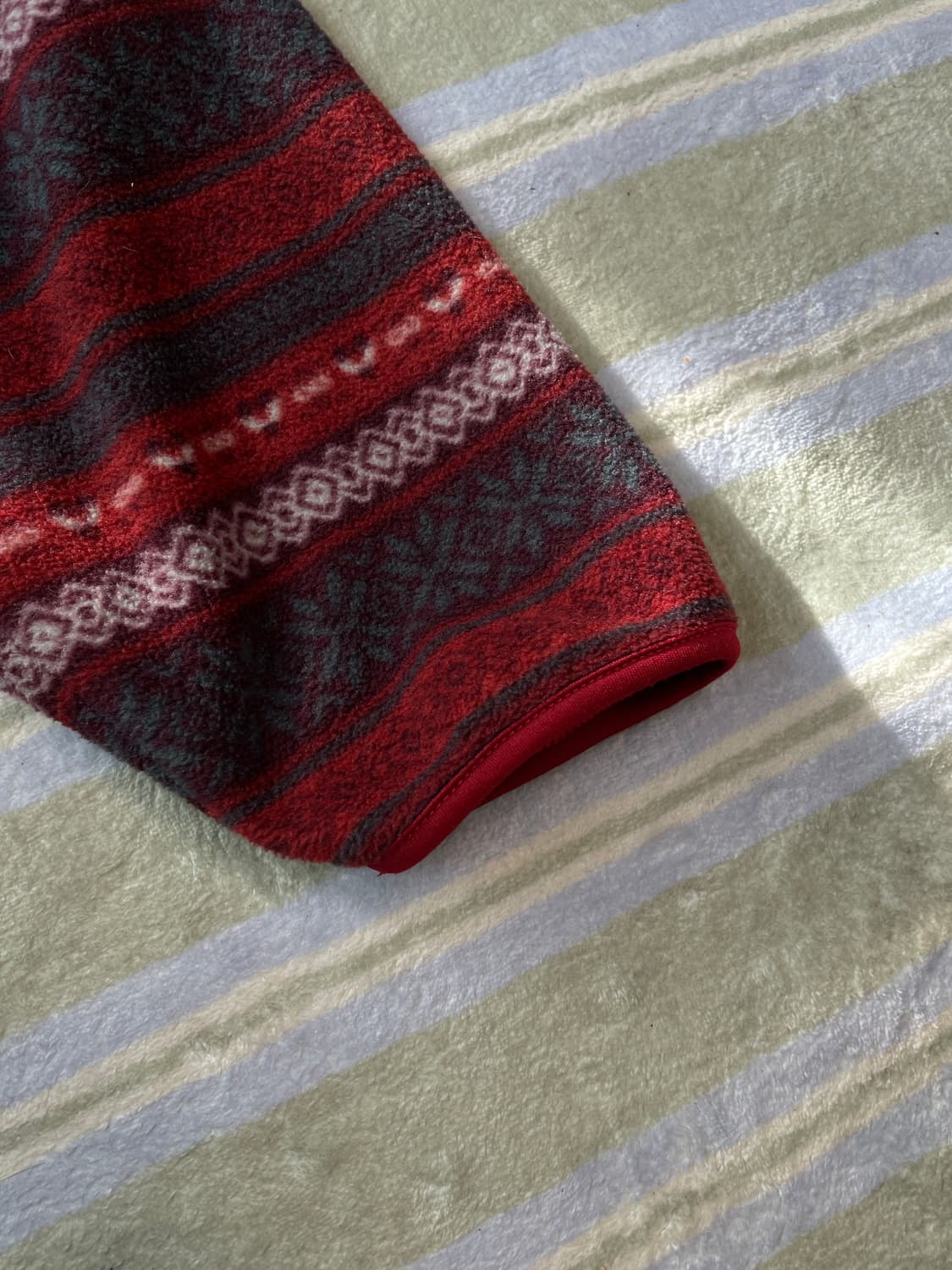 Converse 노르딕 패턴 후리스 오버사이즈 상품이미지8