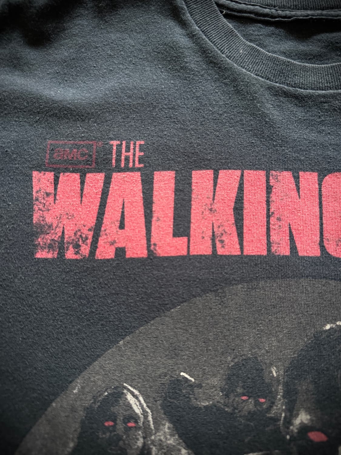 00s Walking Dead promo T shirt 상품이미지4