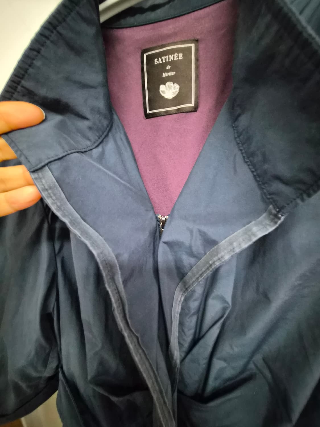 샤틴 셔링 5~7부 트렌치코트 상품이미지5