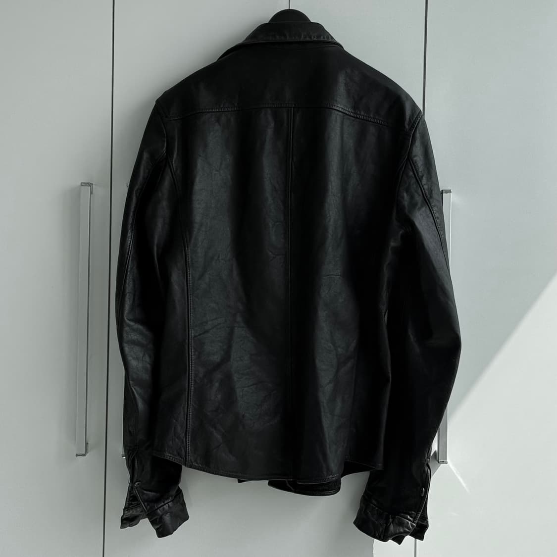 carpe diem leather shirt 상품이미지2