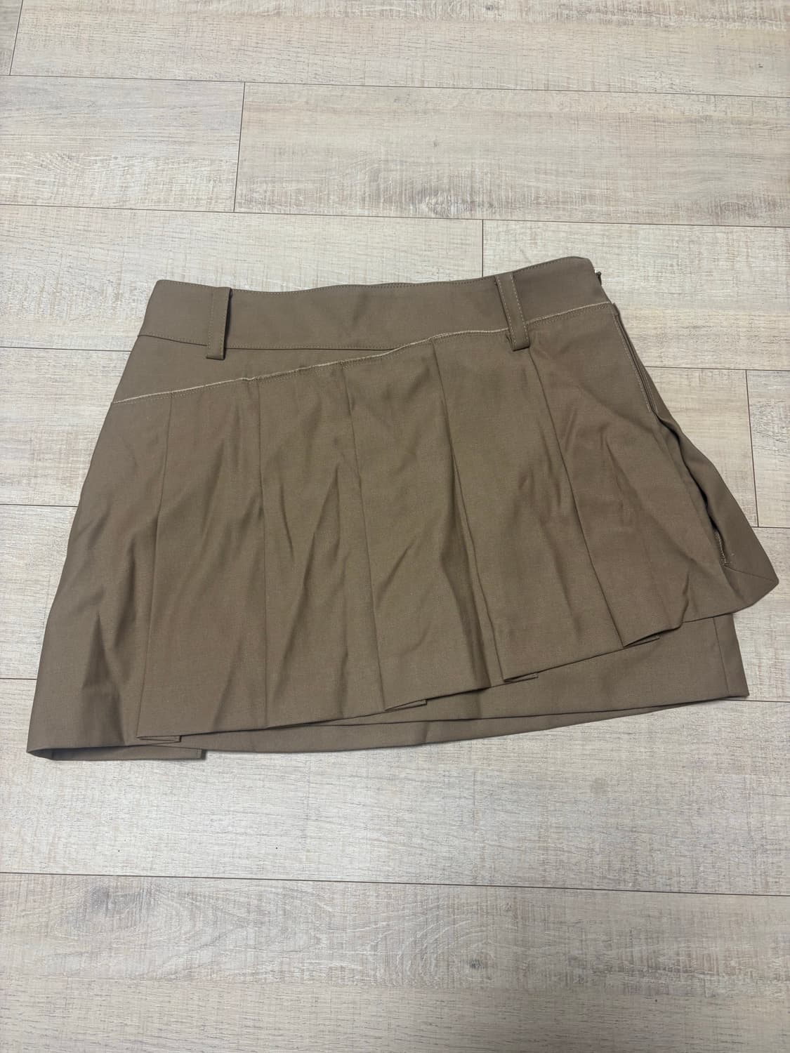 인스턴트펑크 플리츠 데끼 미니 스커트 상품이미지3