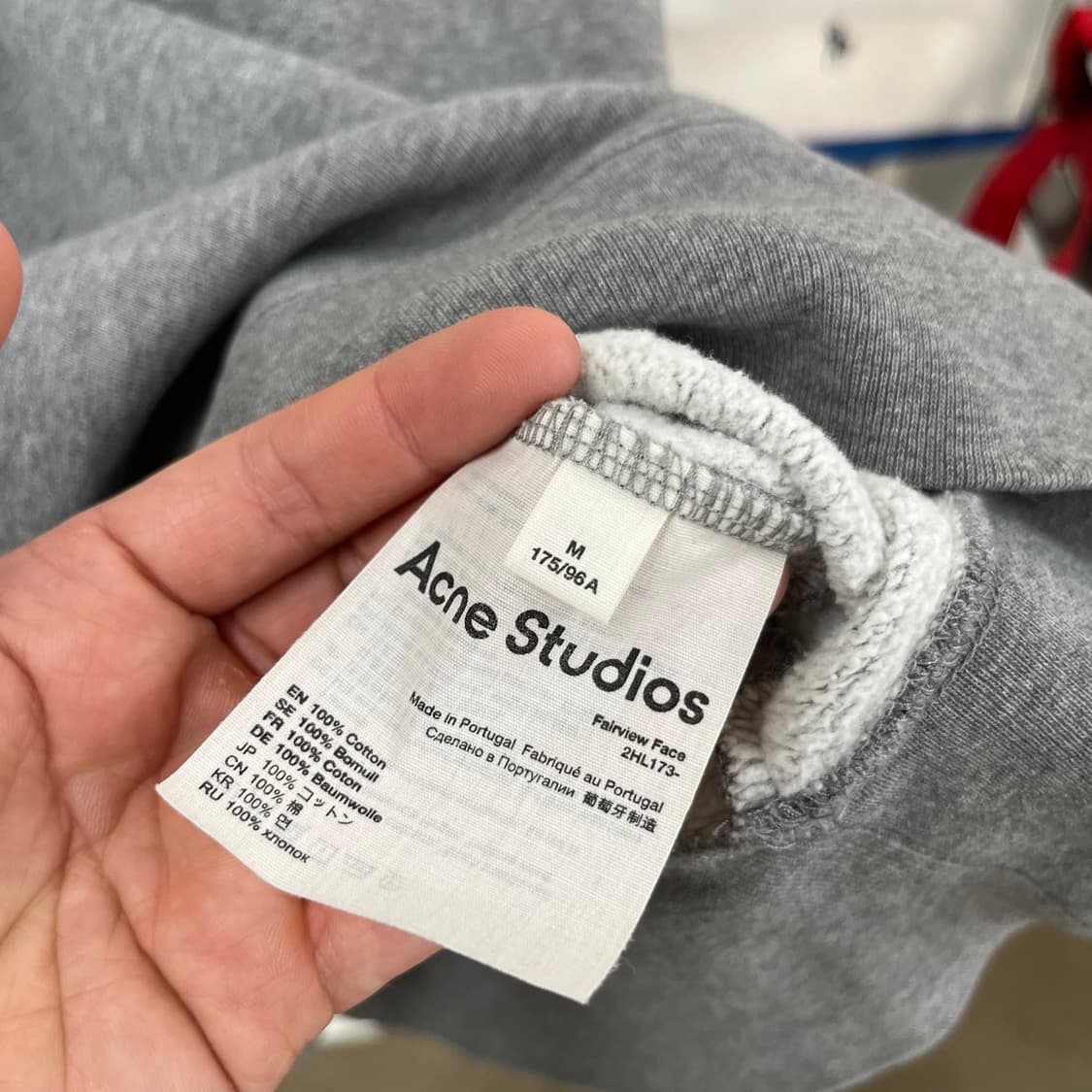 아크네 스튜디오 맨투맨 M 상품이미지4