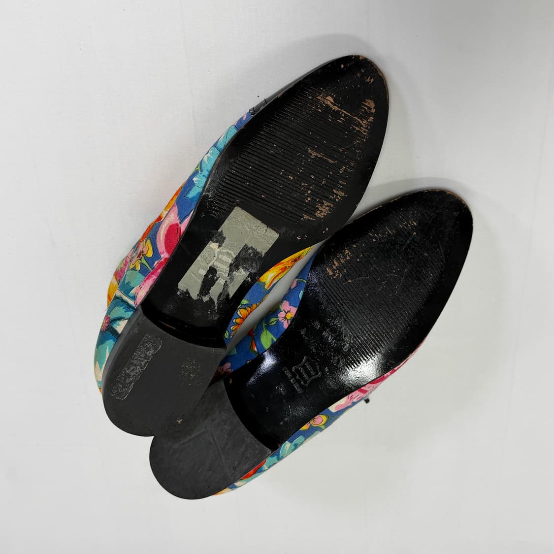 지아니 베르수스 베르사체 플라워 옥스포드 슈즈 상품이미지3