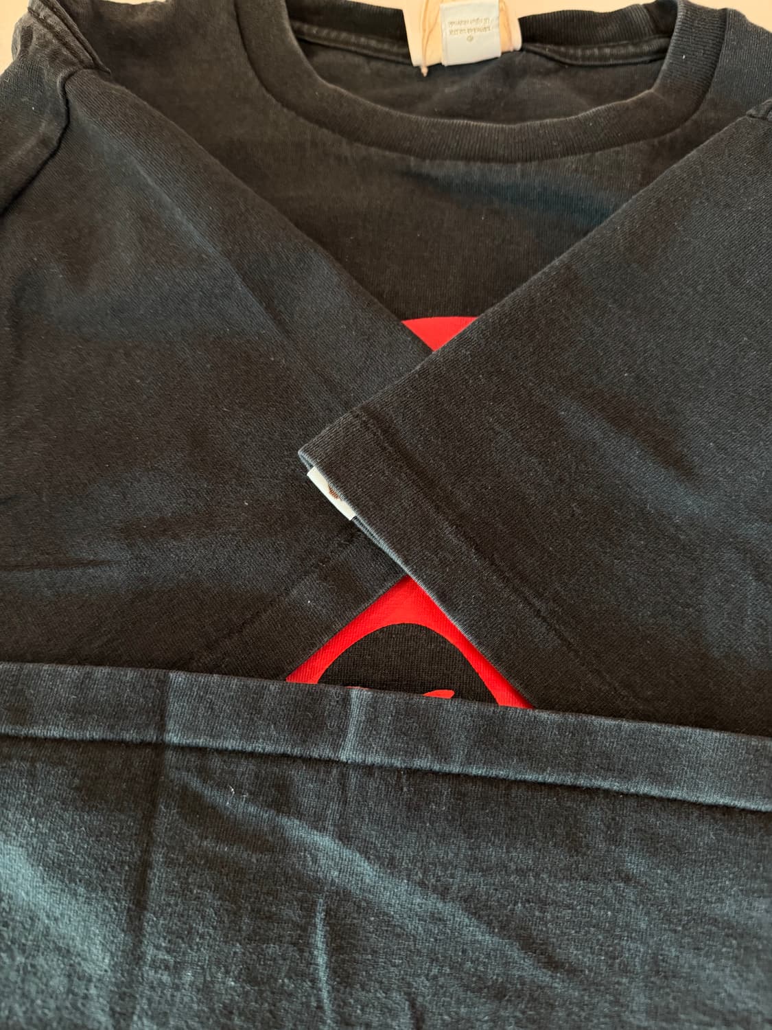 희귀) 베이프 플레임 사루 티셔츠 블랙 상품이미지5