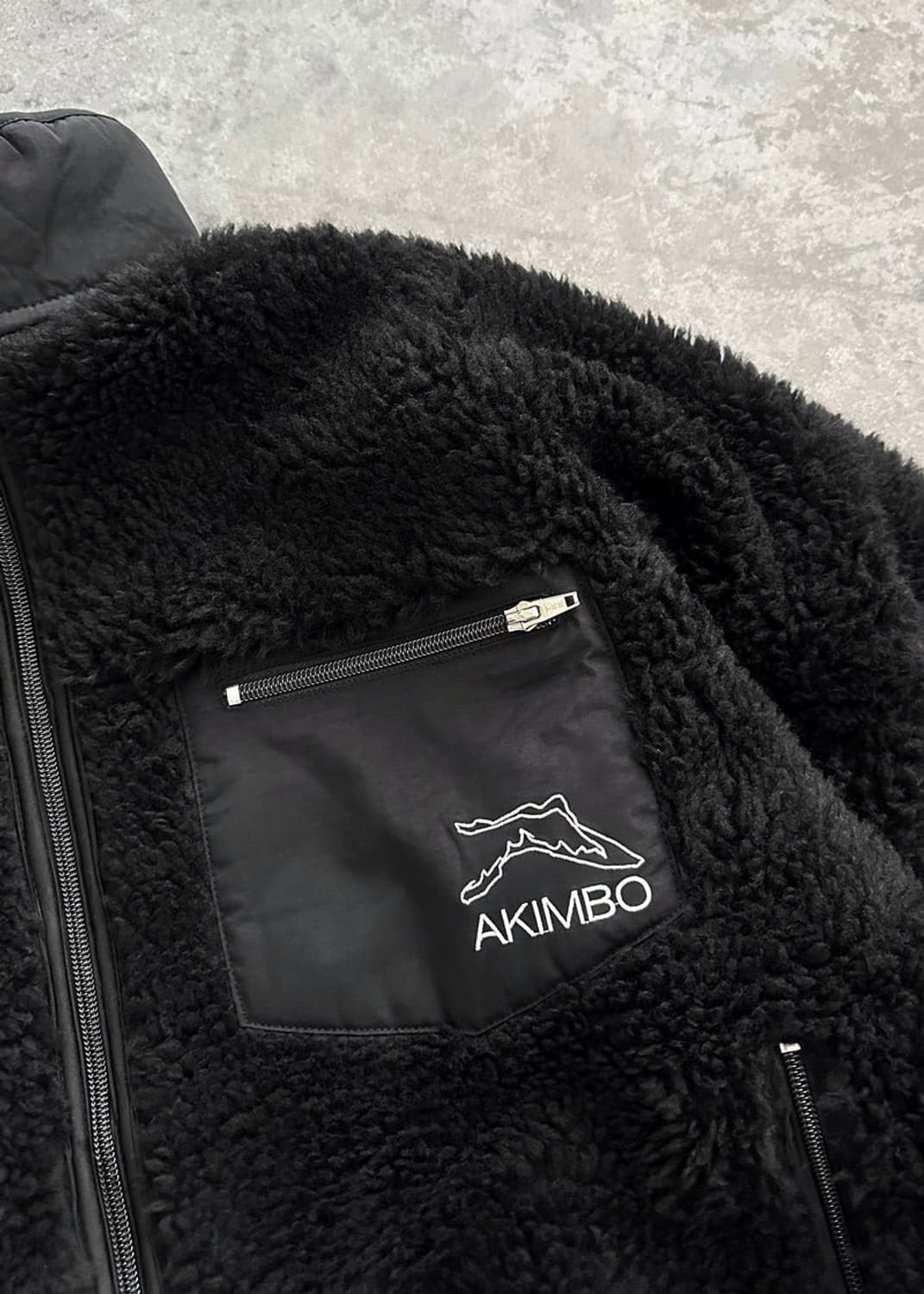 아킴보 akimbo 딥파일 플리스 상품이미지3