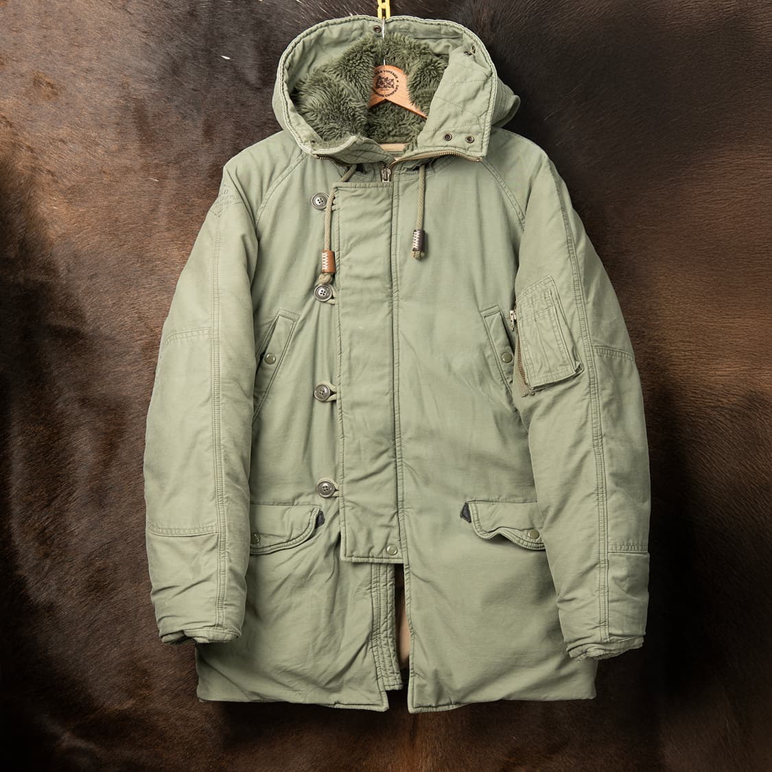 [M] 데님앤서플라이 랄프로렌 밀리터리 N-3B 다운 파카  상품이미지1