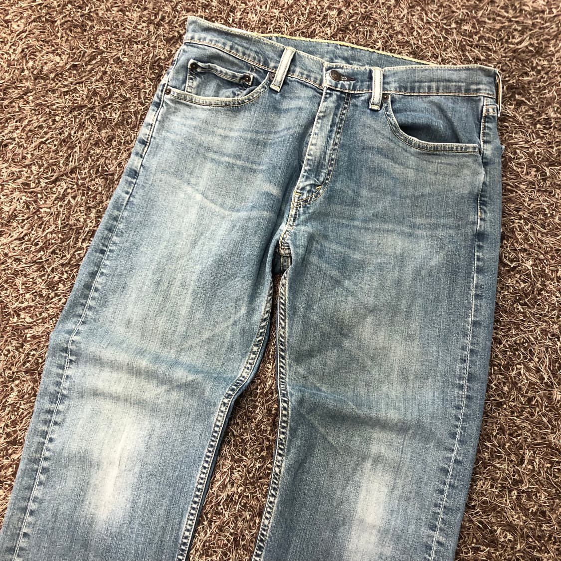 리바이스 505 워싱 데님 팬츠 상품이미지3