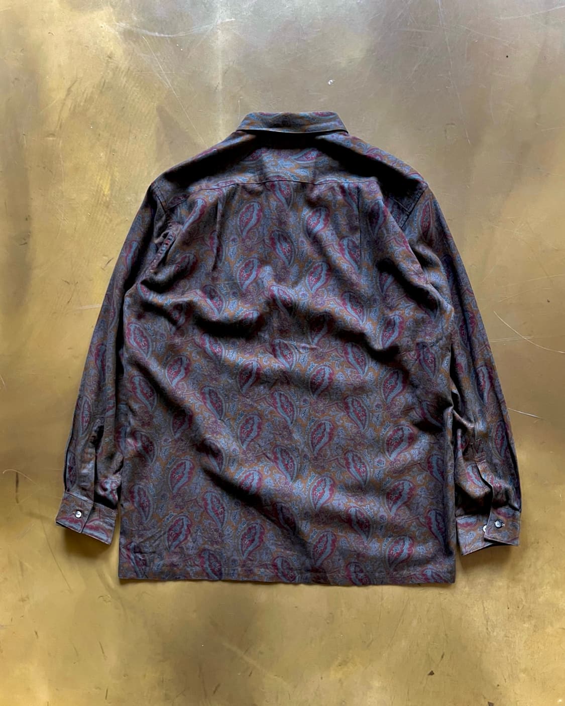 90-00s Pierre Balmain Old Paisley Shirt 상품이미지9