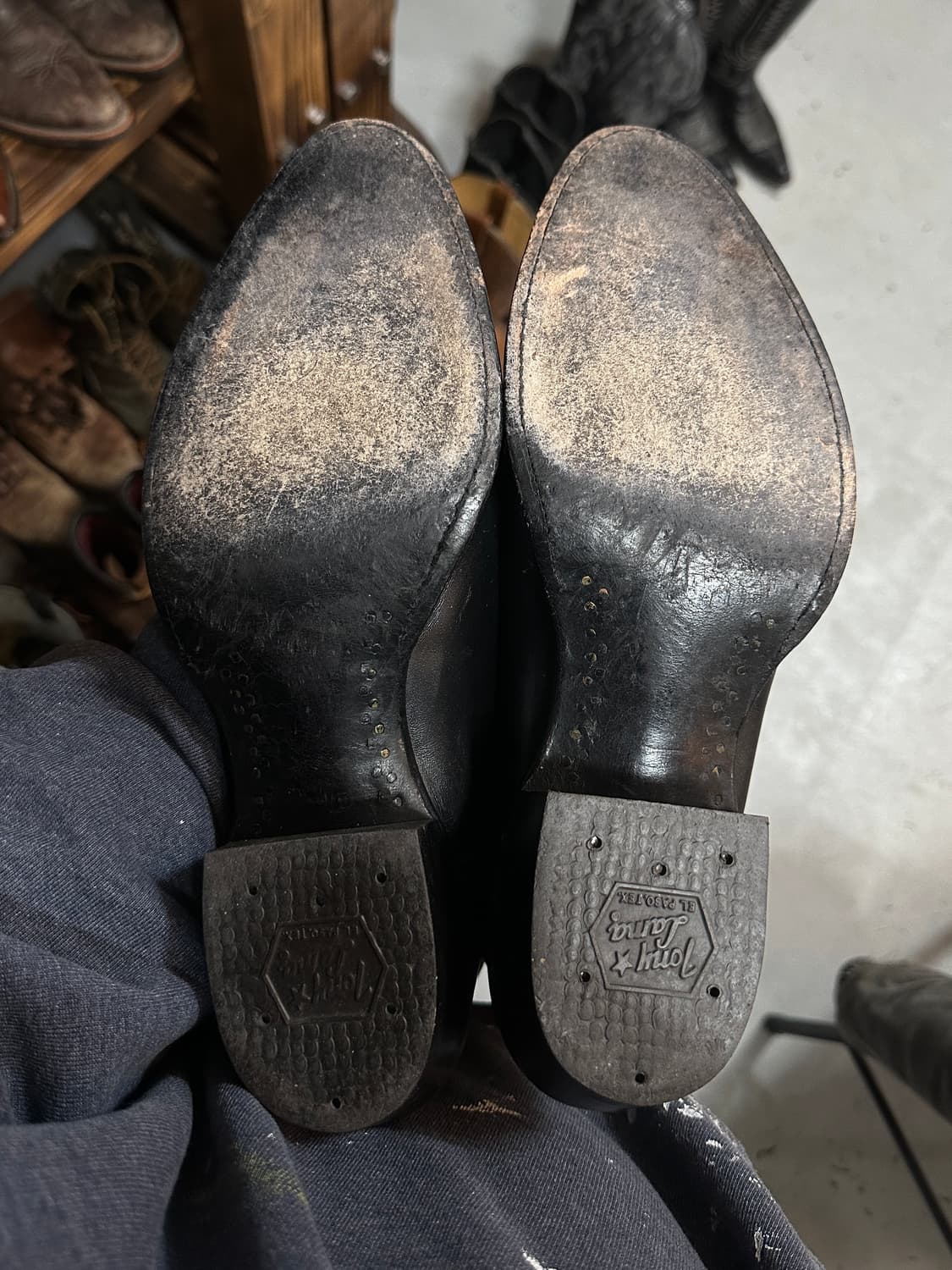 00’s USA Made 토니라마 카우보이 웨스턴 부츠 상품이미지9