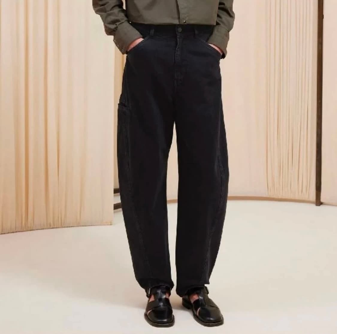 [구해요]르메르 24SS 트위스티드 워크웨어 팬츠 M(48) 상품이미지1