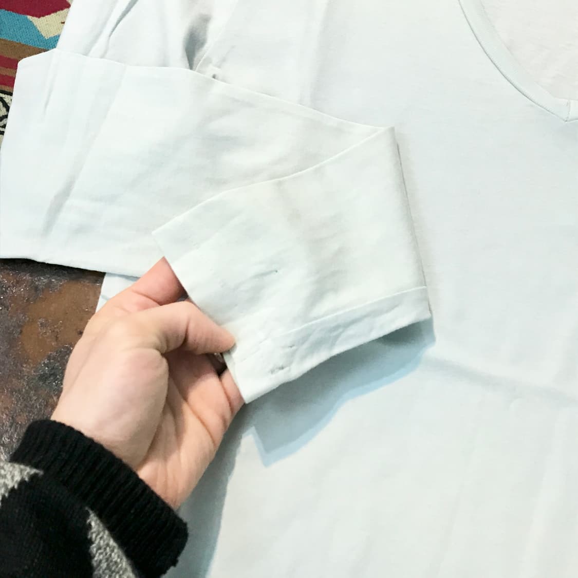 폴로랄프로렌 라이트 민트 롱 슬리브 여성 55 사이즈 상품이미지4