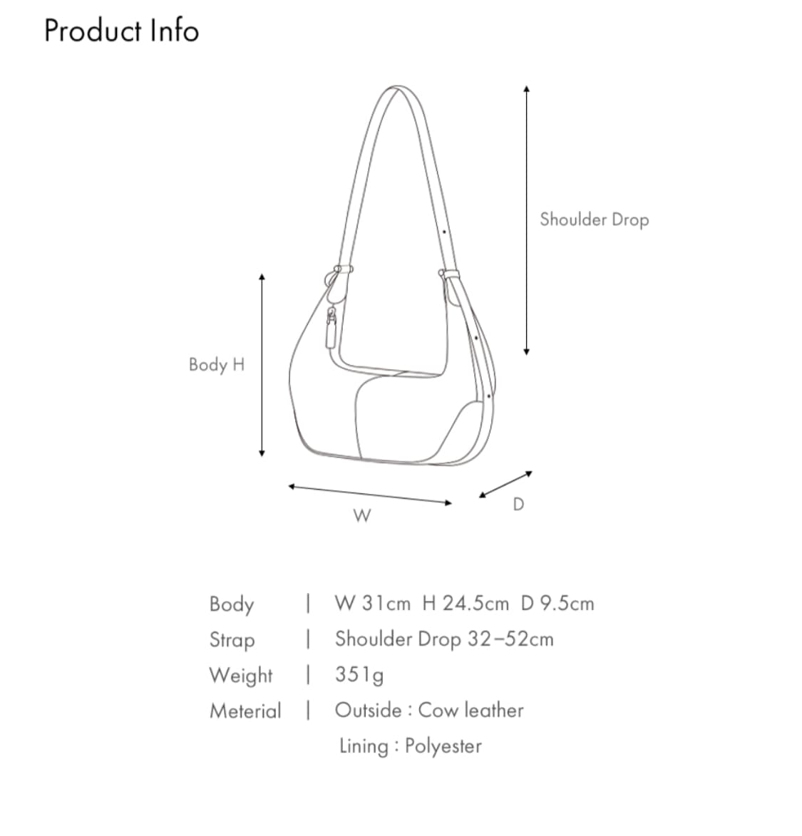 듀푸아 DUFOIS SAC AUDE BISTRO BROWN 숄더백 상품이미지7
