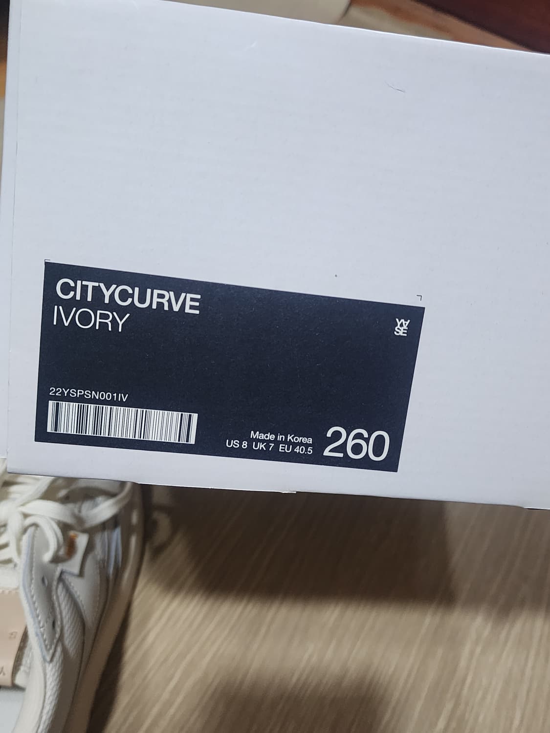 야세 시티커브 아이보리 260mm 새상품 상품이미지5