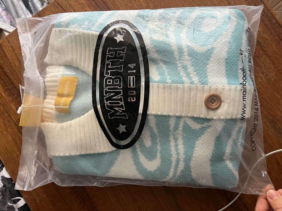 메인부스 니트가디건-새상품 프리사이즈 상품이미지3