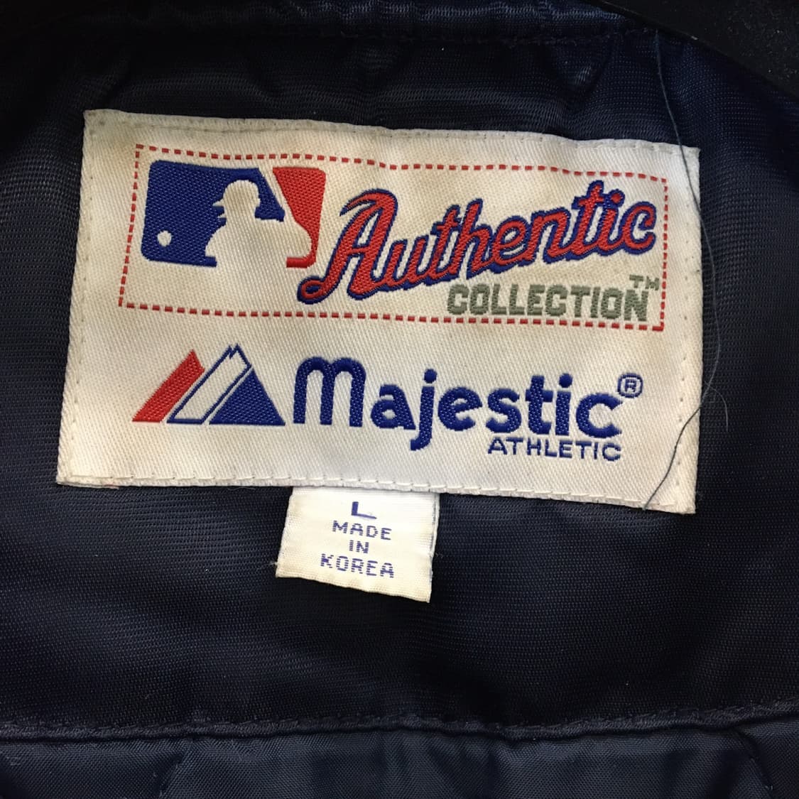 마제스틱 양키스 00s 성조기 바시티점퍼 L  상품이미지7